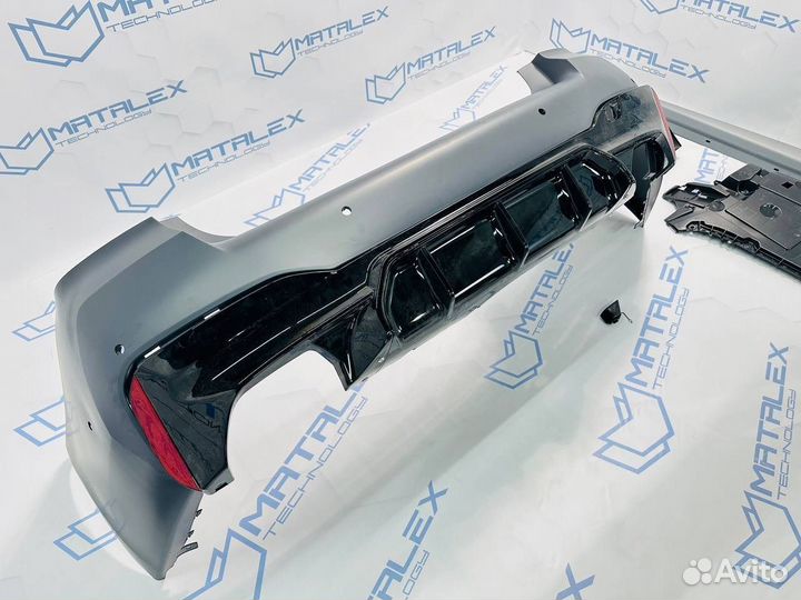 Бампера / пороги для BMW G30 в стиле F90 рест