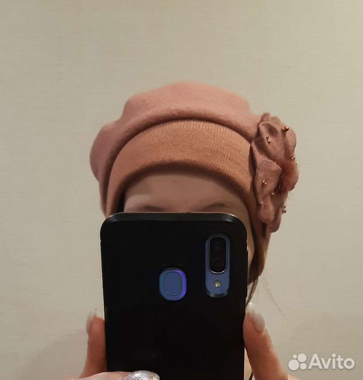 Берет женский зимний