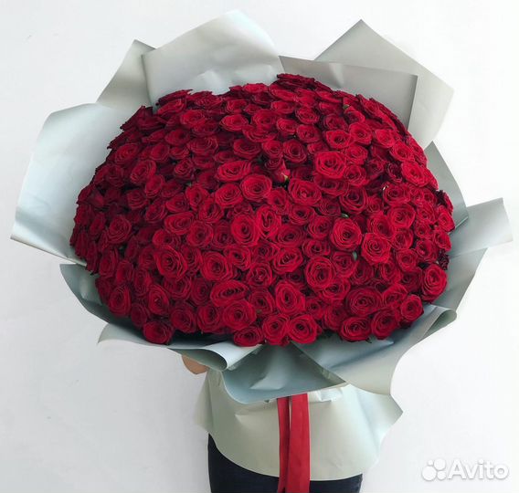 Букеты XXL из Красных Роз