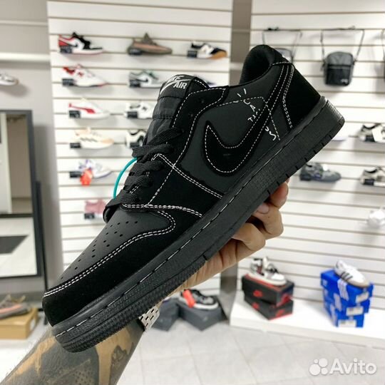 Кроссовки Nike Air Jordan 1 low Travis Scott