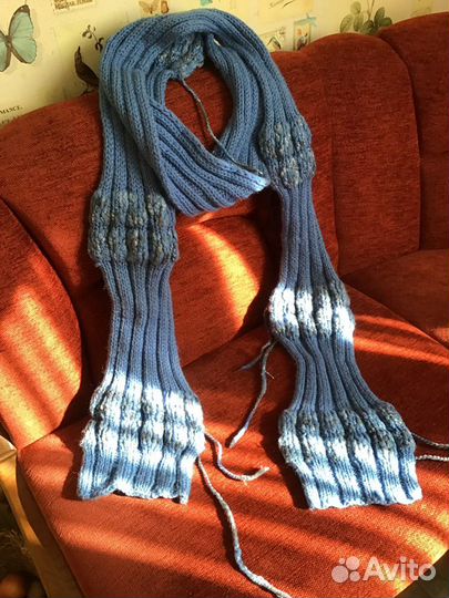 Шарф вязанный