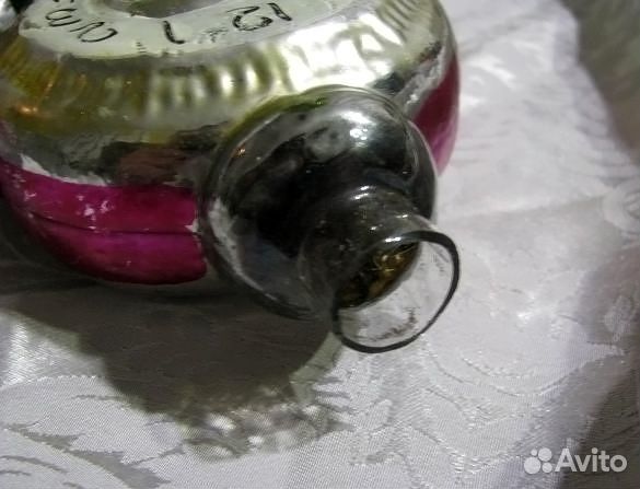 Ёлочные игрушки СССР на прищепке. Большие Часы