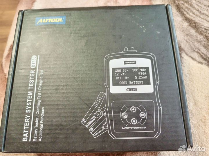 Тестер для аккумуляторов всех типов. Новый