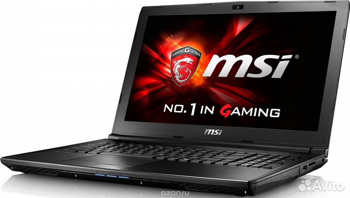 Ноутбук MSI GL62 6QF-1255RU I7-6700HQ/8/1Tb/960GTX