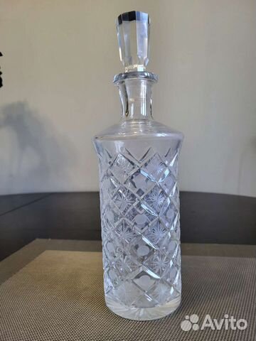 Графин хрустальный для водки,Чехия