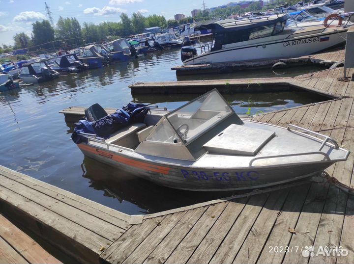 Вельбот 45, без мотора