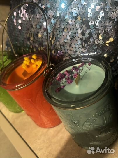 Свеча в стакане