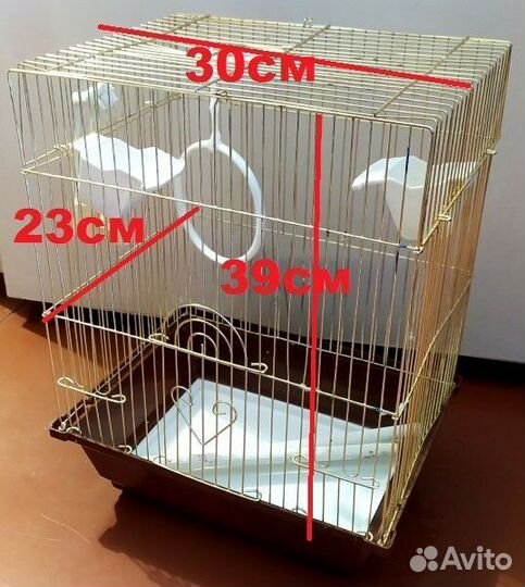 Клетка для птиц попугая грызуна хомяка крысы
