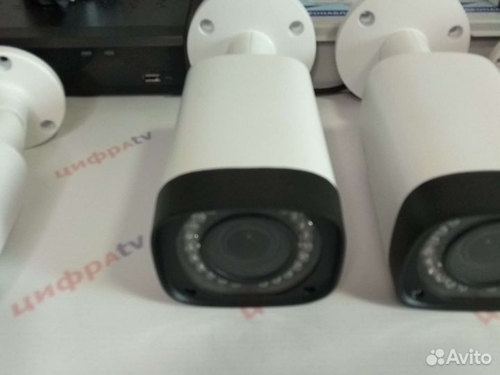 20 Камер видеонаблюдения микр IP CVI гибридный к-т