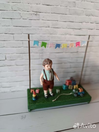 Маленькая куколка 8 см. Ручная работа