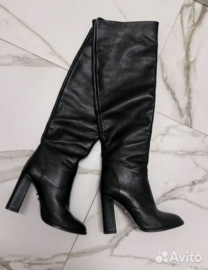 Ботфорты натуральная кожа 37