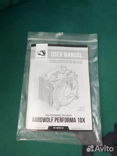 Кулер для процессора Aardwolf performa 10X