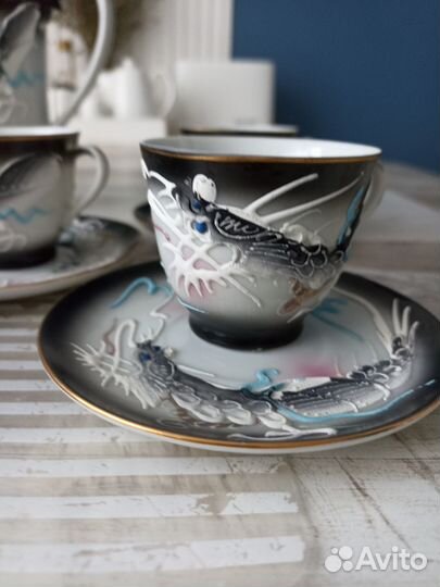 Кофейный фарфоровый сервиз Япония