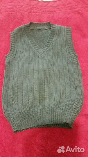 Жилетка школьная на начальную школу синяя