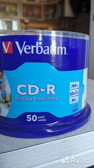 Cd диски чистые 50 шт