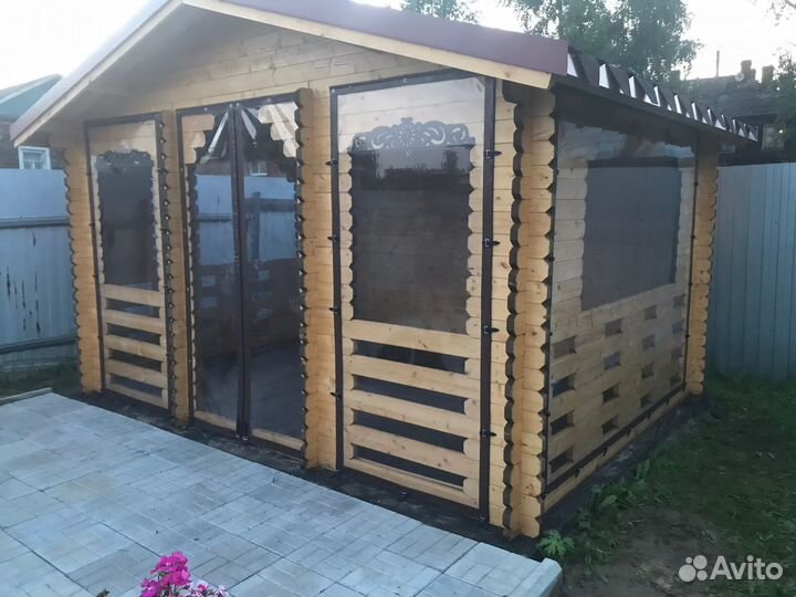 Мягкие окна для веранды