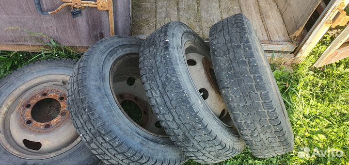 Шины покрышки Газель 185/75R16 зима на шипах