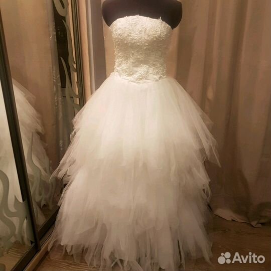 Пышное свадебное платье