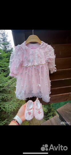Choupette платье 68 + туфельки