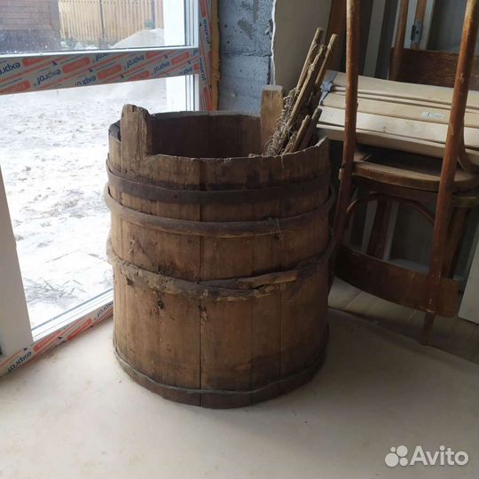 Кадка старинная