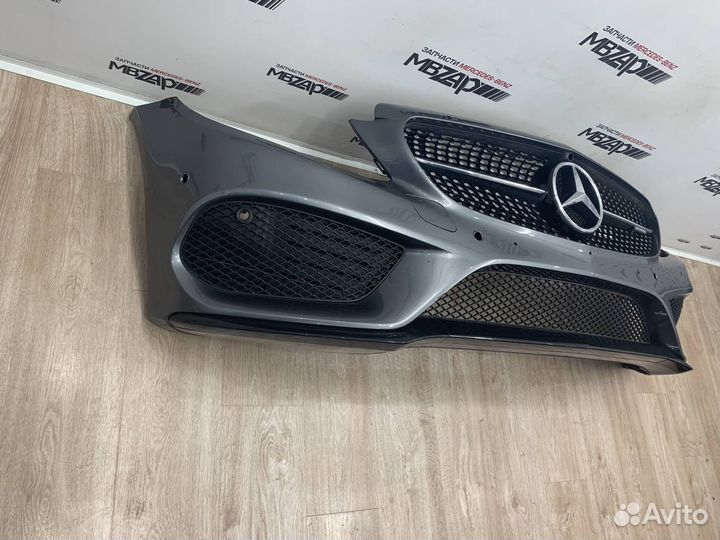 Бампер передний AMG C43 Mercedes W205