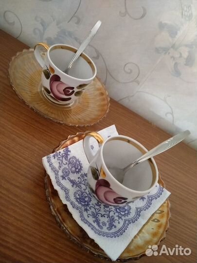 Чашки для кофе и для чая. Новые
