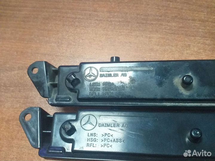 Дневные ходовые огни GL w166