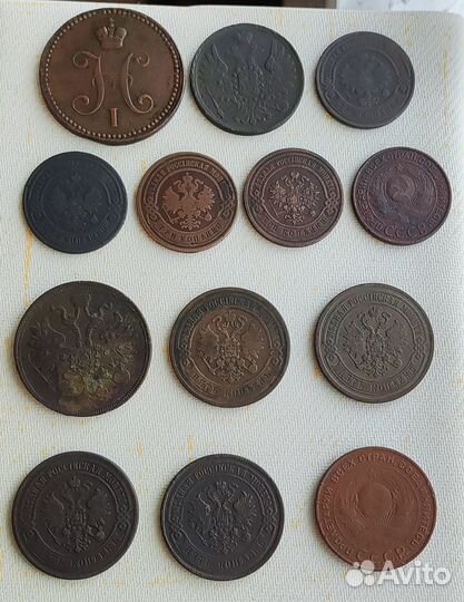 3 и 5 копеек разных периодов