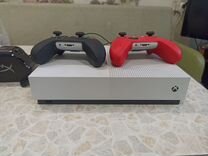 Xbox one s 2 геймпада 1tb