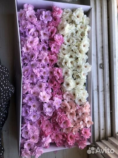 Мыльные цветы Калла, Сакура, Гвоздика, Пионы