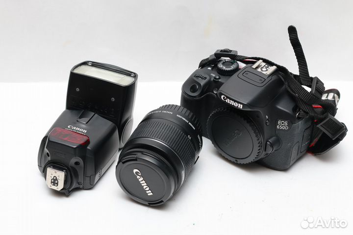 Canon 650D + вспышка