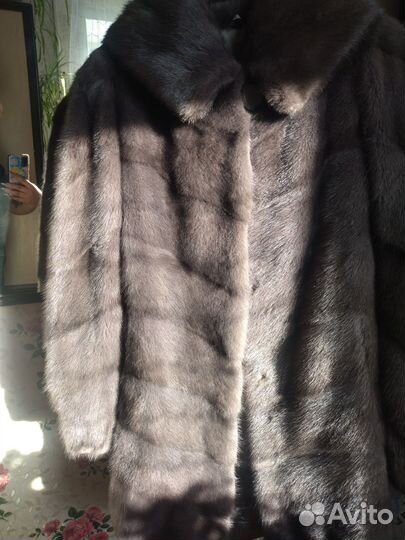 Шуба норковая 46 48 бу