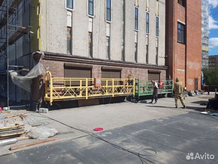 Аренда строительных люлек (фасадный подъемник zlp