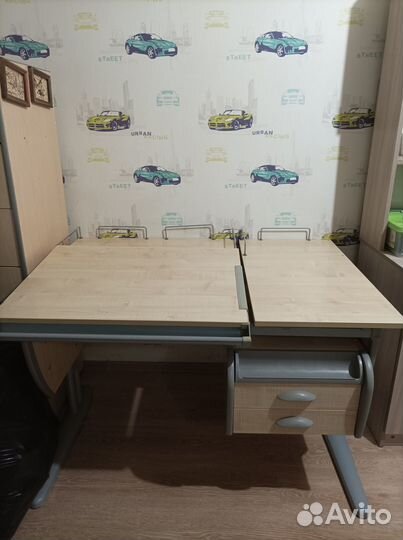 Растущая парта и стул дэми