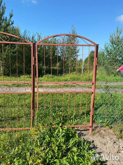 Металлические Ворота и калитка