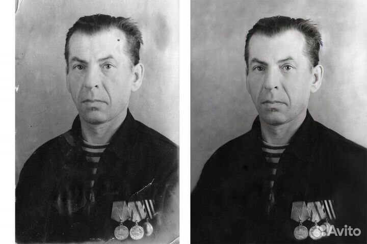 Восстановление и ретушь фотографий