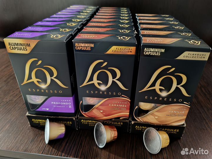 Капсулы nespresso L'or (упак 10 шт)