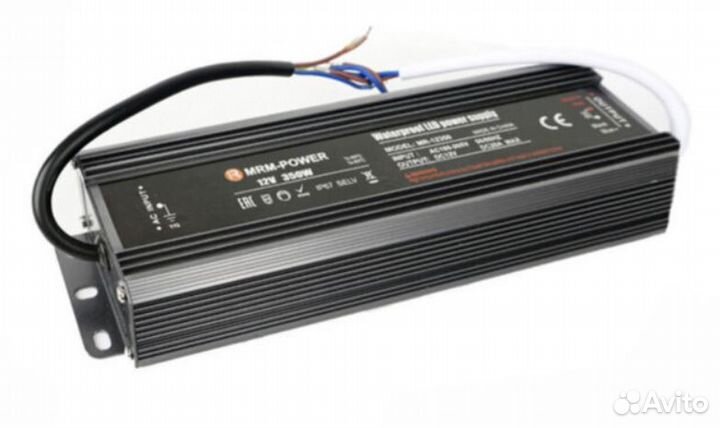 Блок питания герметичный IP67 Slim 12V 29,1A 350W