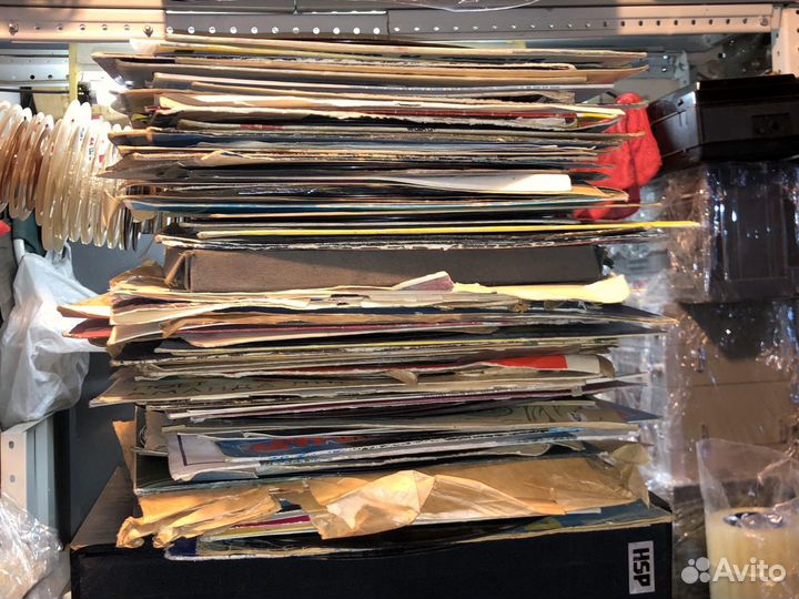 Большой набор пластинок 150 штук