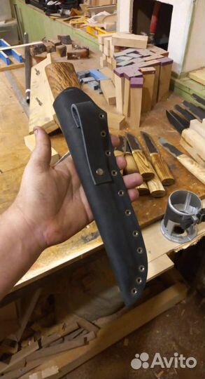 Нож охотничий для шкурения