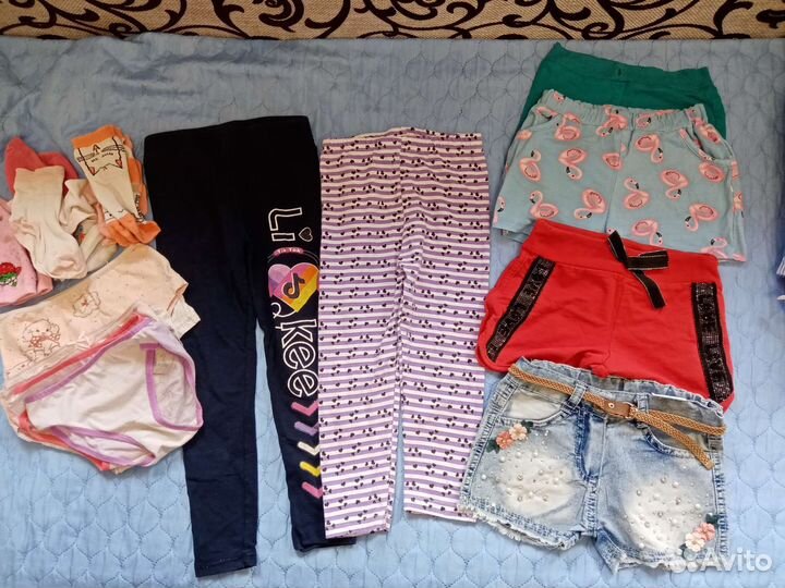 Одежда для девочки пакетом 92-104