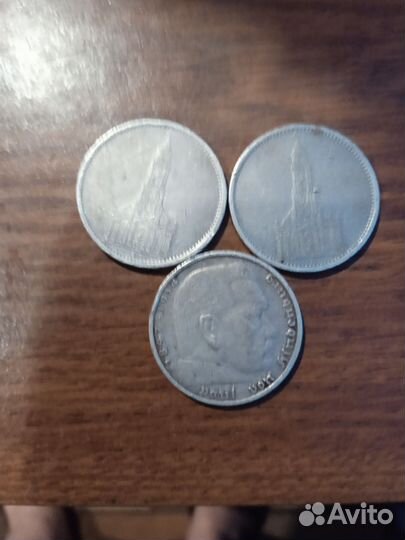 Серебрянные монеты германии