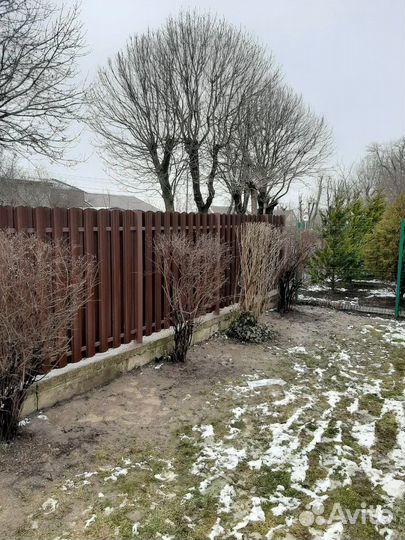 Штакетник металлический / Евроштакетник под заказ