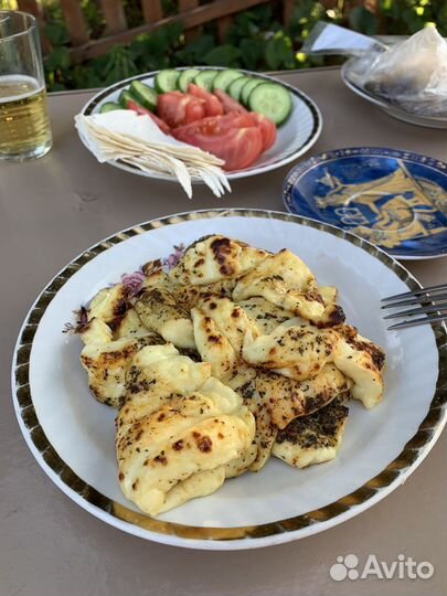 Домашний сыр халуми