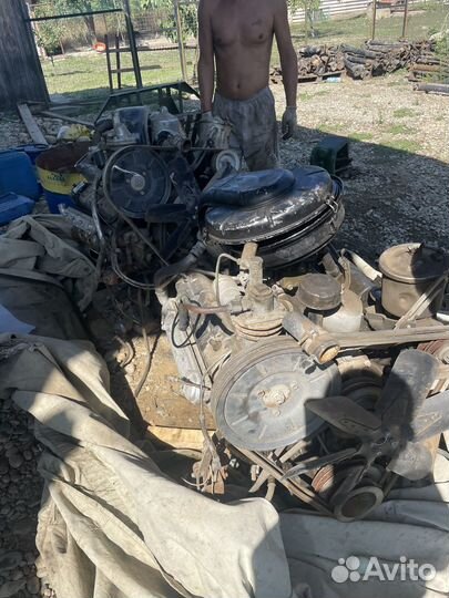 Двигатель на Газ 66