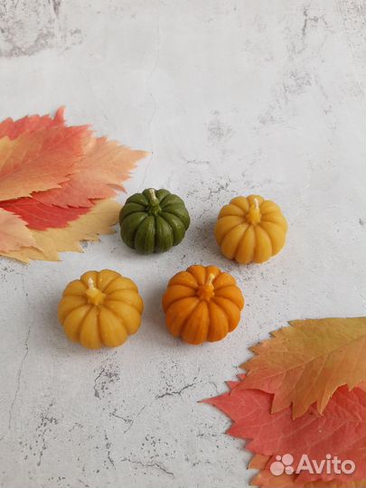 Мини тыковка свеча