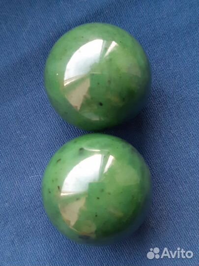 Нефритовые шары, шары натуральный нефрит