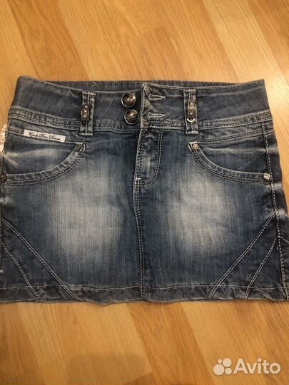 Юбка джинсовая