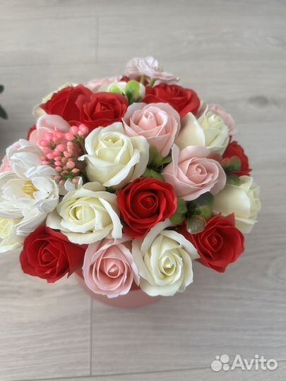 Букет из мыла