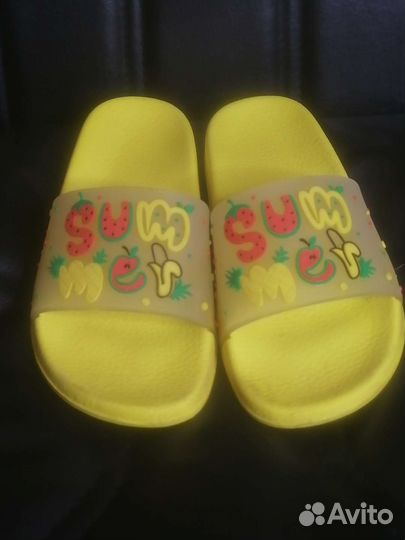 Шлепки для девочки